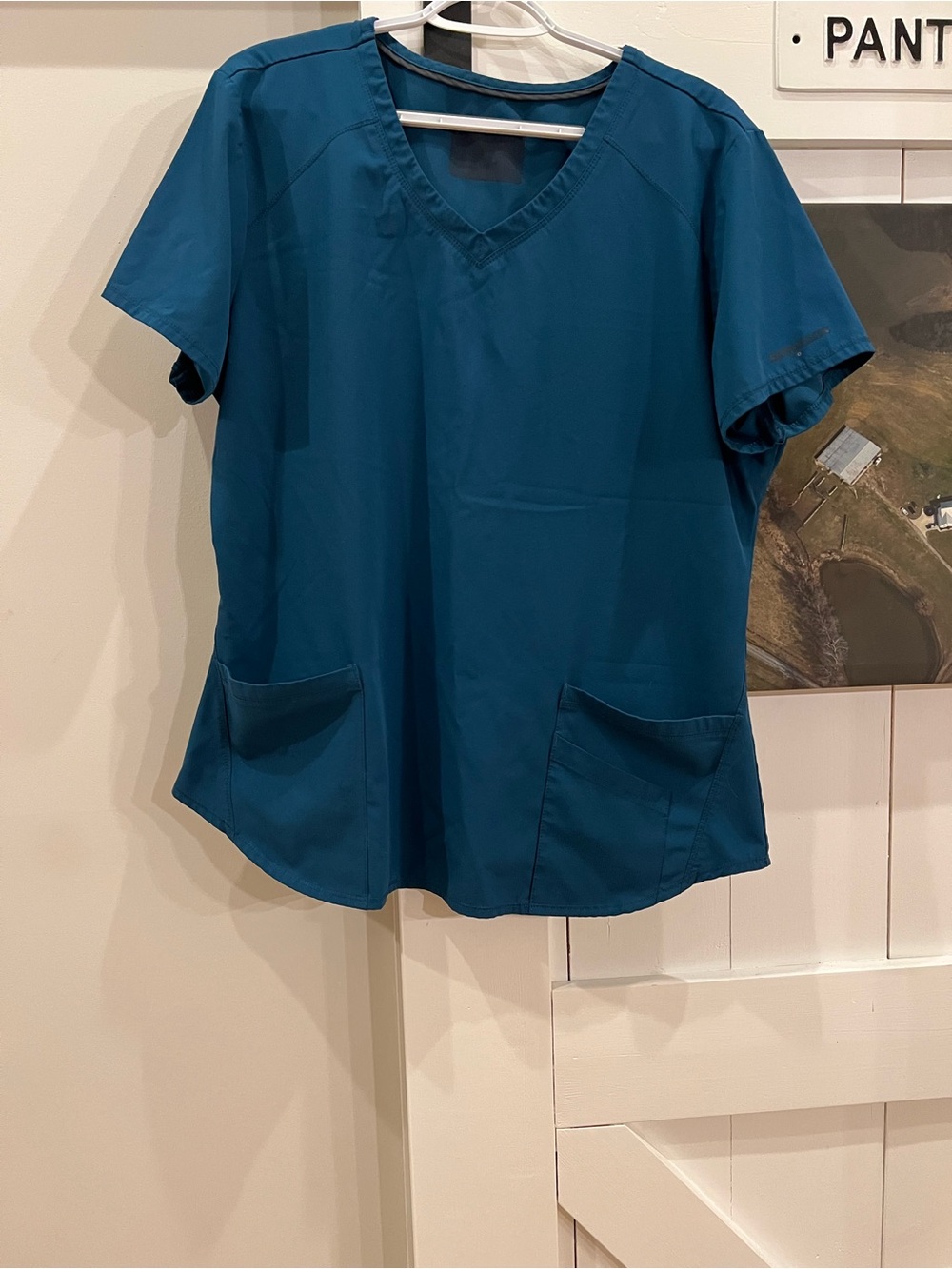 Skechers Teal V-Neck Scrub set
